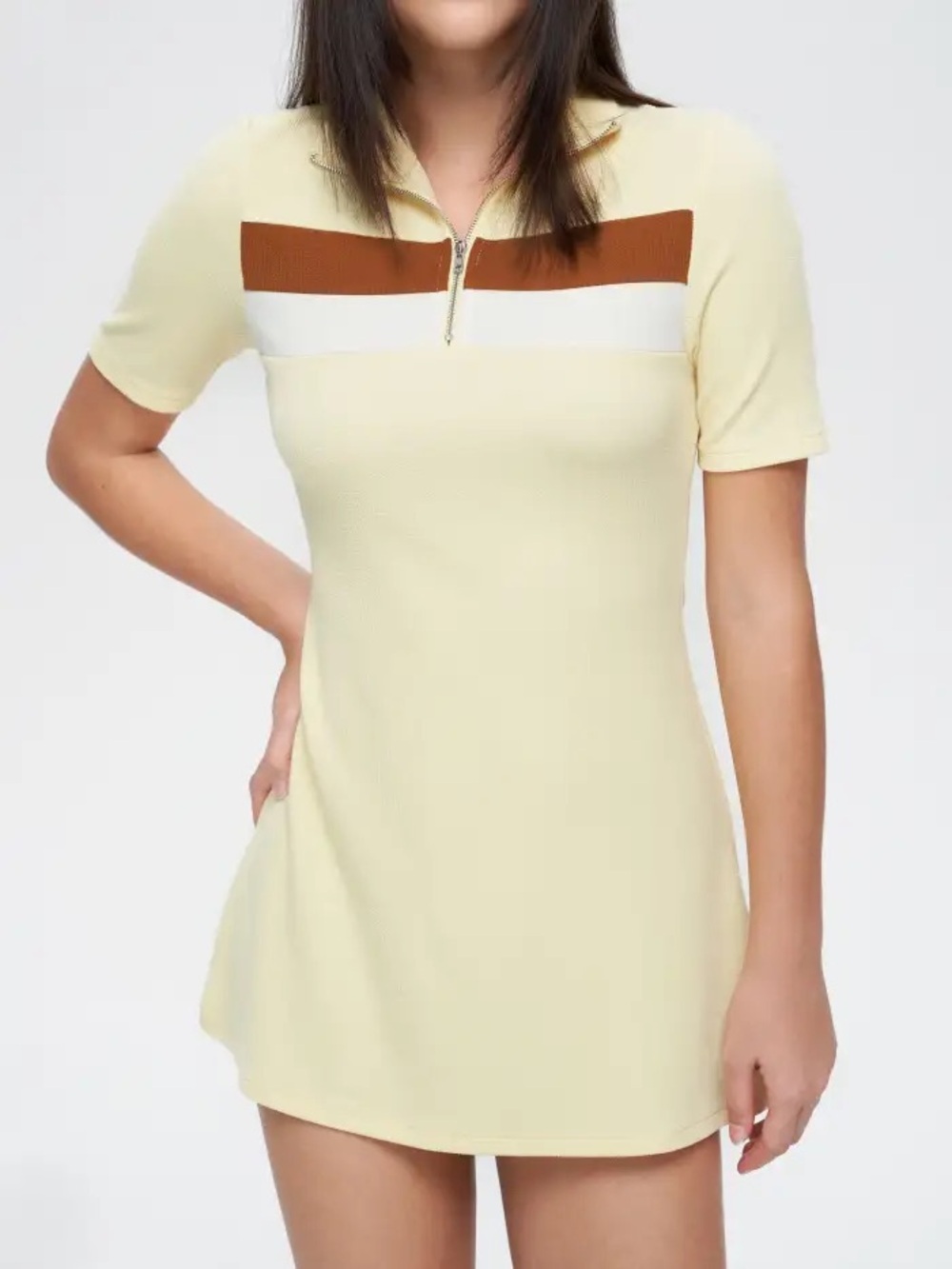 Cider Game Set Match Collared Mini Dress XL NWOT